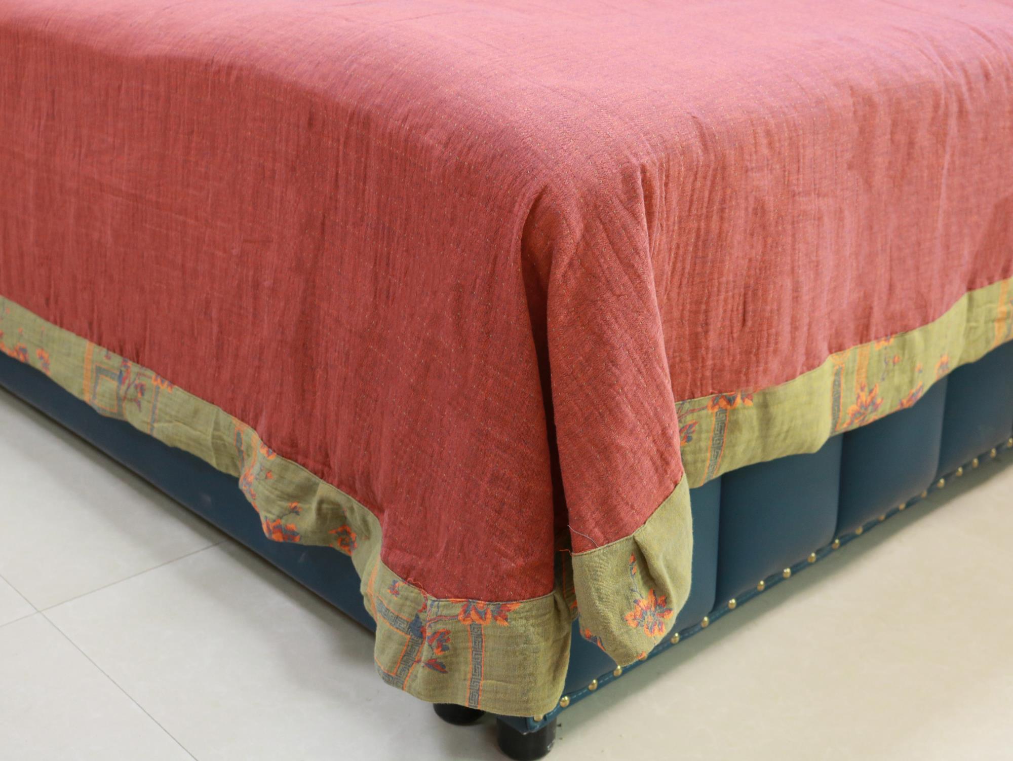  全棉色織提花四件套